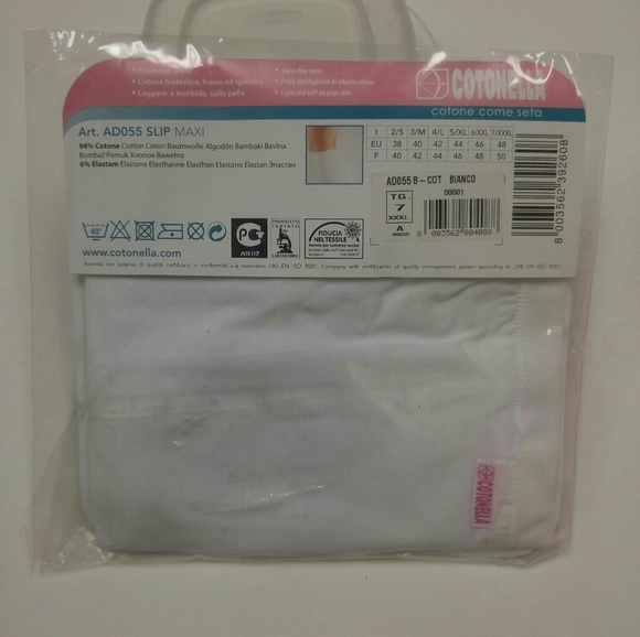 High-Waisted Women's Maxi Cotton Briefs Panties - Picture 2 of 5